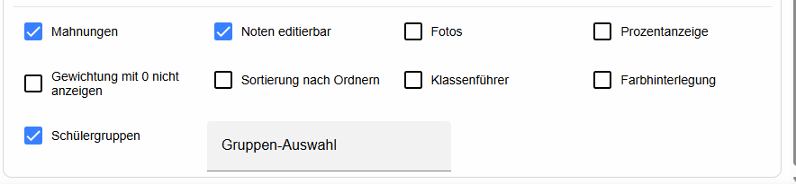Eigenschaften der Katalogdarstellung