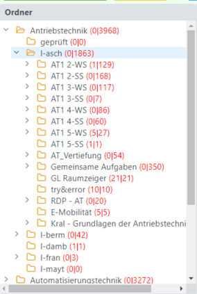 Ordnerverwaltung