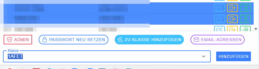 Mehrfachauswahl – Klasse