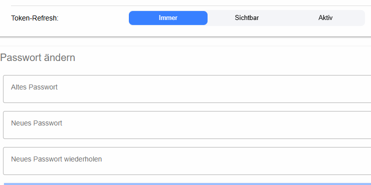 Passwort ändern